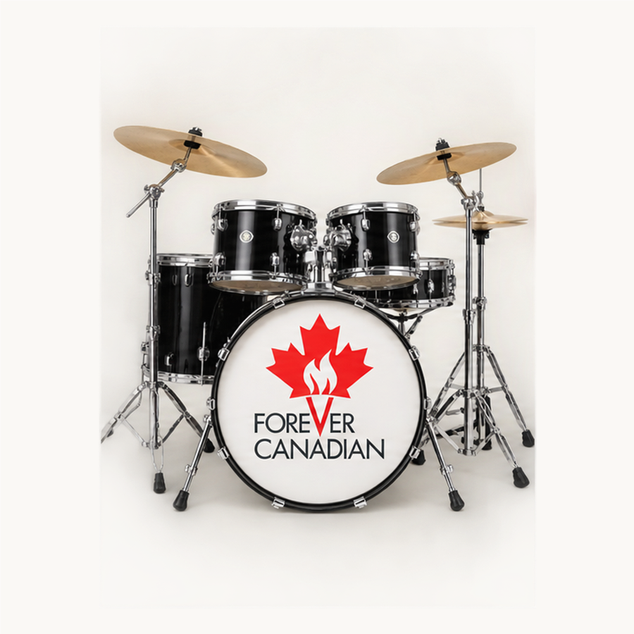 Forever Canadian drum kit